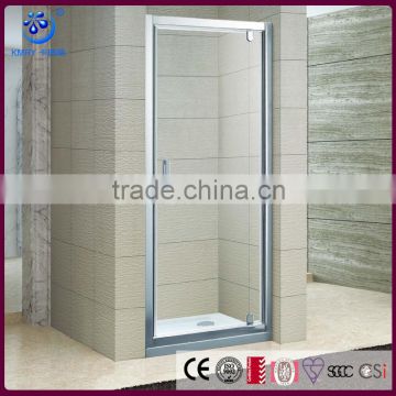 Aluminium Frame Parts Adjustable Corner Tub Shower Door(KD3006)