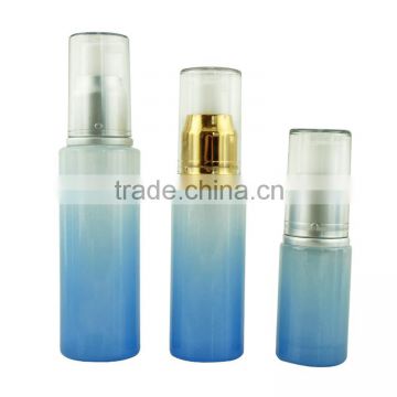 painting color body lotion bottle