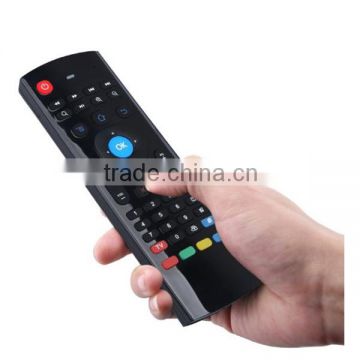 2.4g air mouse for android tv box with mouse keyboard self-learning remote control