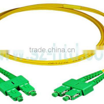 SC/APC-SC/APC SM Duplex 3.0mm Fiber Optic Patch Cord PVC/LSZH