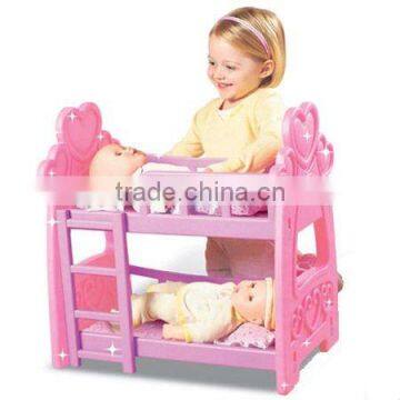 25500A Plastic Double-deck Doll Bed