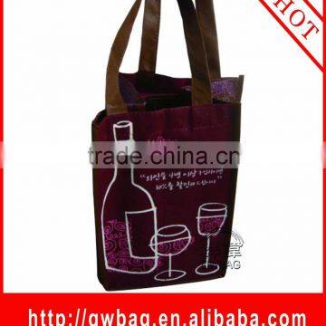 Cheap price Eco-friendly wine bag non woven fabric bag