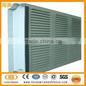 Made in China powder coated highway noise barrier,sound barrier,acoustic barrier