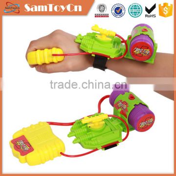 Funny summer toys plastic kids wrist mini water gun toy
