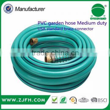 5/8' Fiber Braided Reinforced PVC Garden Water Hose pipe