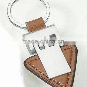 Tooth Metal Leather Keychains