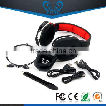 Microphone noise cancelling gaming wireless headset headphones for phones