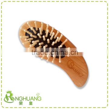 Hight quanlity kids bamboo hair brush/hair comb massage brush