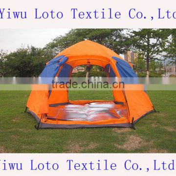 new design free camping double layer 3-4 persons camping tents