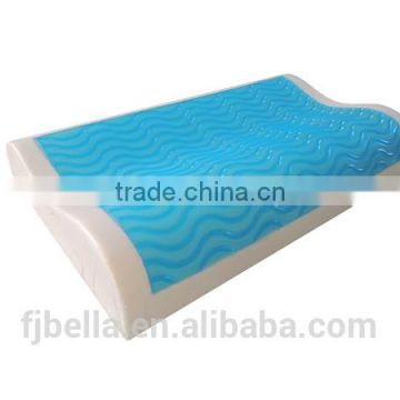 Wave Shape Reversible Gel-infused Memory Foam Pillow