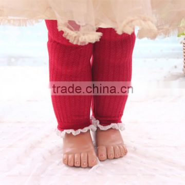 100% cotton lace stripe baby pants fashion for baby girls and school girl