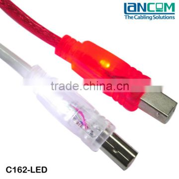 Led High Speed And Quality USB 2.0 Cable AM/AM