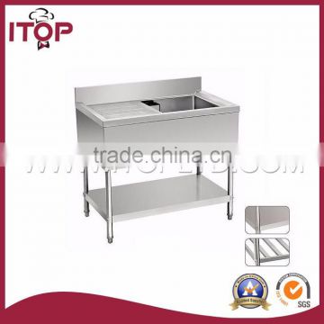easy to assemble Single stainless steel kitchen sink