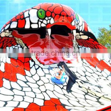 2016 New exciting Water Slide Snake Fibergalss water Slide Amusement Park equipment for sale-Shenzhou wang ming