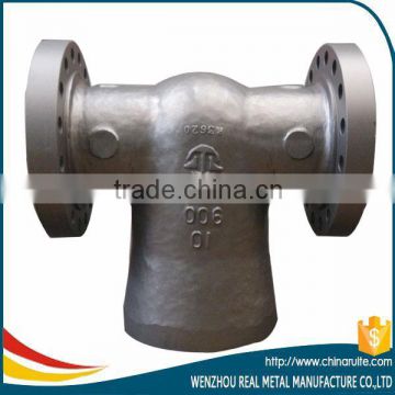 customized stainless steel alloy WCB carbon steel sand casting