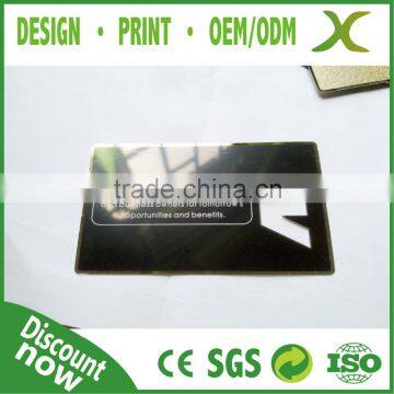 304 Stainless Steel Laser Cut Out Metal Card/ Metal club member card