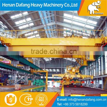 5T,10T,16T Double Girder Overhead Crane with Electric Magnet , Double Girder Magnet Overhead Crane With Electric Trolley,