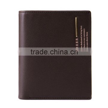 custom leather wallet zipper wallet crown wallet