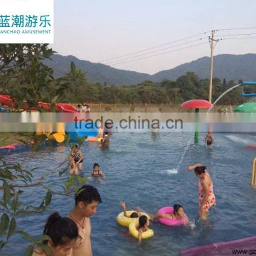 Hot sale Aqua Park, swing pool water slide playground, water park play rides