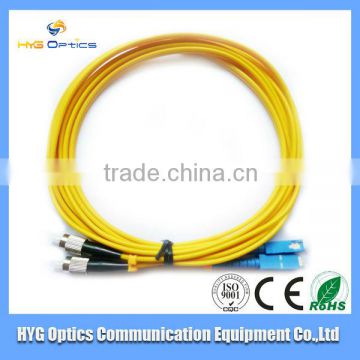 sc sx mm fiber optic patch cord,duplex sc fiber optic patch cord for network solution
