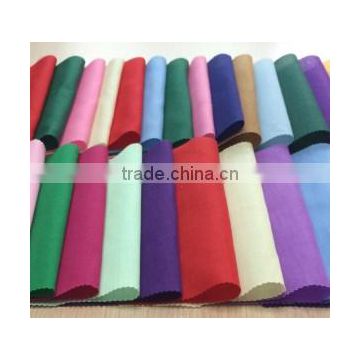 High Quality solid Dyed polyester Cotton Fabric shirt Fabric