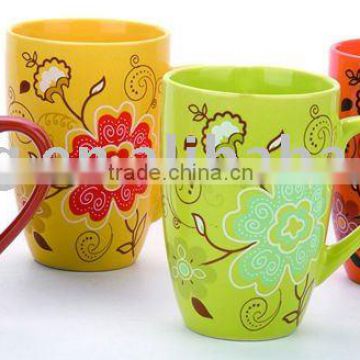 bright color tea mug,gift mug set