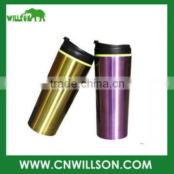 2016 hottest sale stainless steel vacuum mug, double layer stainless steel thermal mug