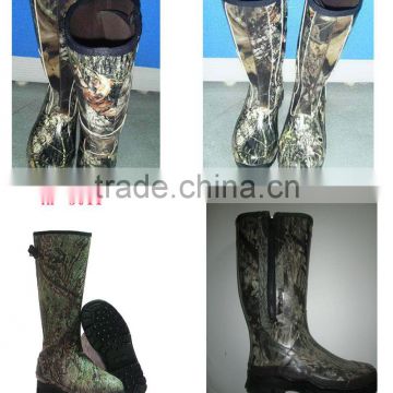 hunting camo rubber boot