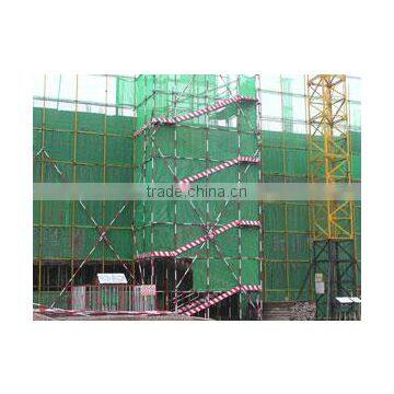 Green Uvioresistant Construction Building Protective Safety Net
