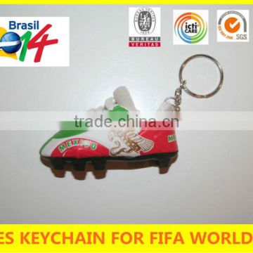 World cup MEXICO soccer jordan shoe keychain