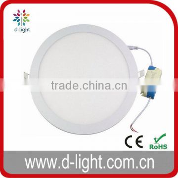 Round thin led panel light 221mm 18W 1620LM Aluminum Alloy led ceiling light wholesale from China