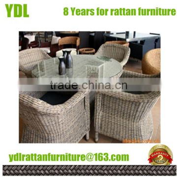 Youdeli Outdoor Round Rattan high quality dining set