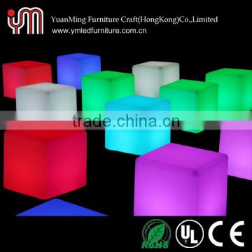 led cube chair/modern led cube /light led cube furniture YM-LC404040