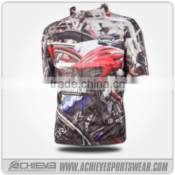 Sublimation custom cheap wholesale mtb compression cycling clothing china