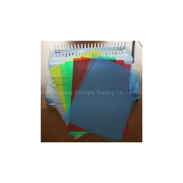 Colorful PVC Binding Cover For Note Book