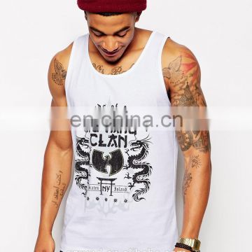 Vest With Relaxed Skater Fit Print/printed custom designs tshirt/high fashion men clothing/model-cp394