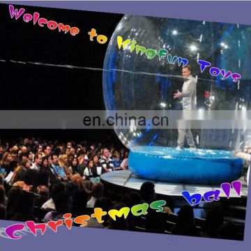 Stage inflatable bubble balloon decorations/show globe for performance