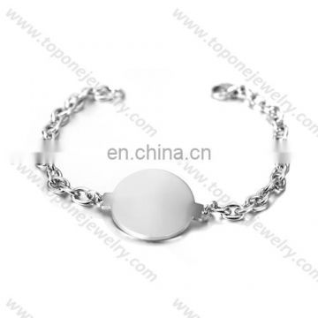 Stainless steel bangle custom engraved bracelet wholesale bangle