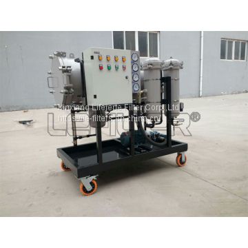Coalescing Dehydration Oil Filter cart to remove water and impurities