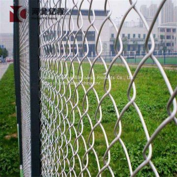 50x50mm diamond shape wire mesh 10x10 chain link fence panels