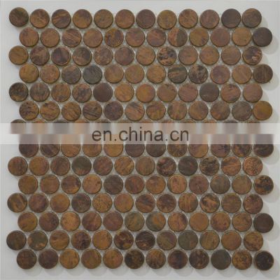 JBN New Design Metallic mosaic tile for bathroom and kitchen wall decoration mosaic