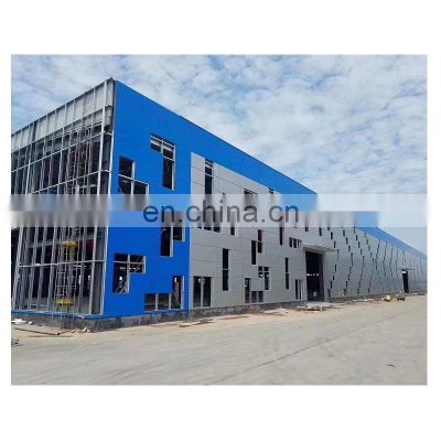 Build Prefab Factory Shed Building Metal Steel Structure Workshop Hangar