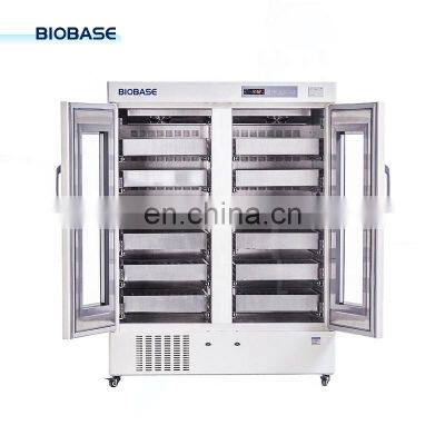 BIOBASE Blood Bank Refrigerator BBR-4V1000 hospital medical storage freezer for laboratory or hospital