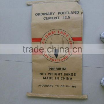 Hot Sale! Recycled Paper 25 kg 40 kg 50 kg Cement Packaging Bags