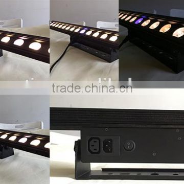 Magic bar AC100-240V 50/60Hz 60W 18*3W 2 in 1 LEDs 25 degree beam angle(15/40) optional DMX512 Stand alone Master-slave Sound