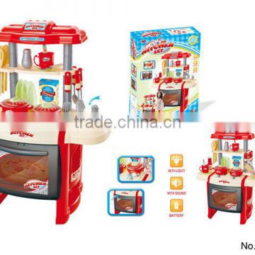 plastic kitchen set toy,big kitchen set toy