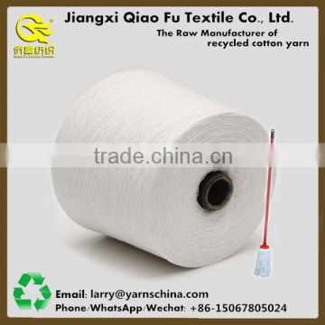 65 Cotton and 35 Recycled Polyester OE Cotton Yarn for Mop