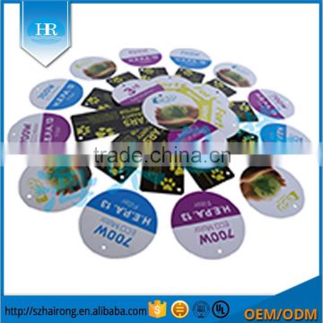 Professional Customized 3D Round Cardboard Hang Tag