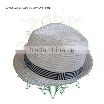 summer straw panama hat for lady