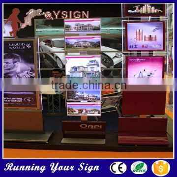 2015Latest design delicate wall mounted light box